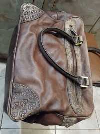 DOLCE & GABANA сумка натурально кожаная коричневая  оригинал всего 25$