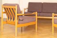 Kanapa i 4 fotele, duński / skandynawski design / modern