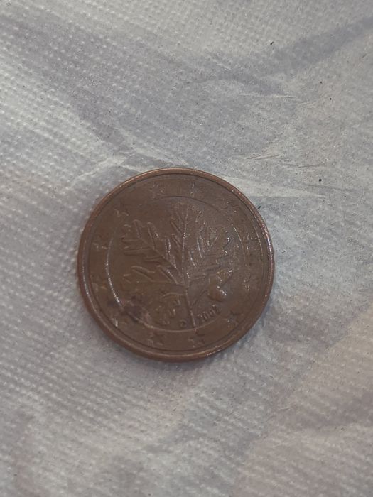 Moeda 5 cêntimos Alemã