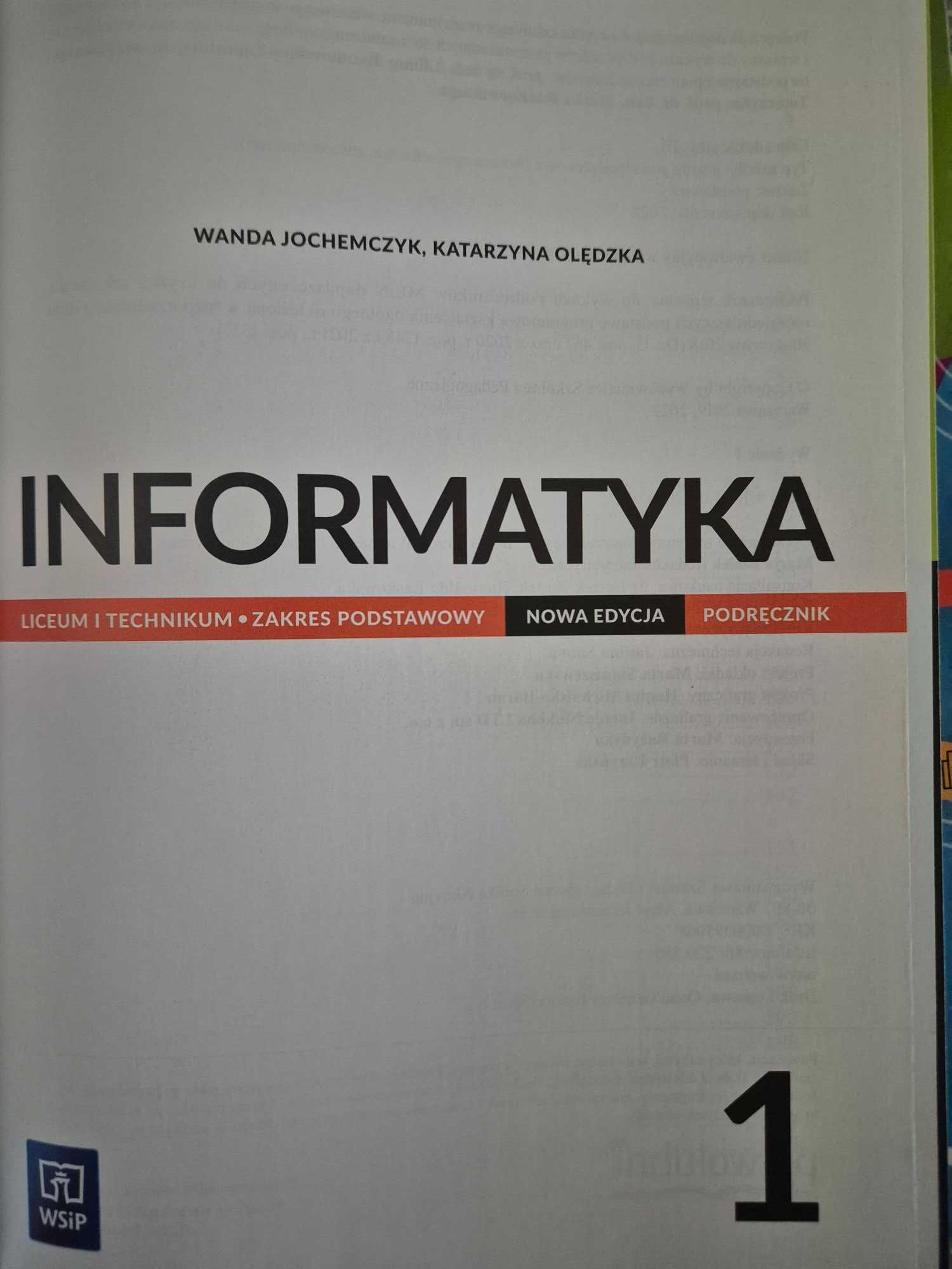 Informatyka podręcznik klasa 1 liceum