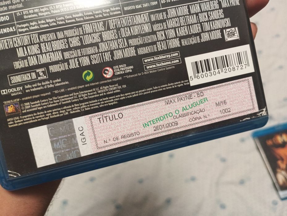 Blu-ray Max Payne - Edição Harder Cut