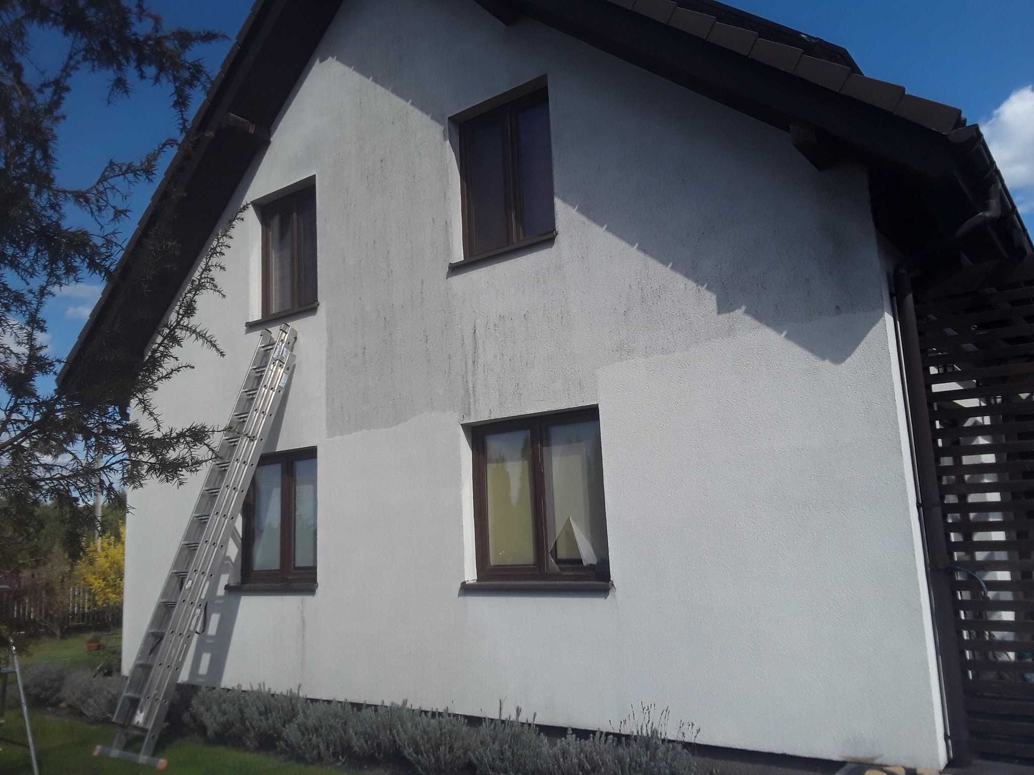 TANIO! Mycie elewacji, czyszczenie kostki brukowej, czyszczenie dachu.