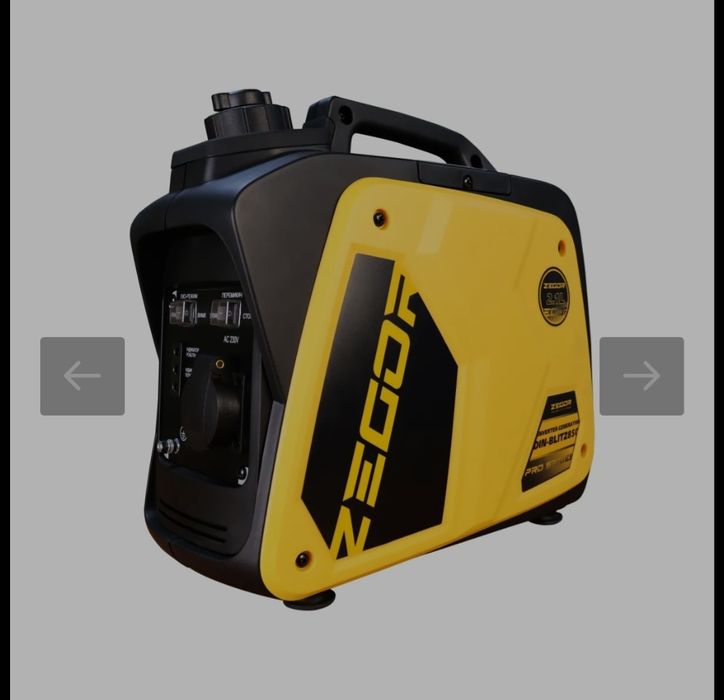 Генератор інверторний бензиновий Zegor DIN-BLITZ850 0.8 кВт закритого