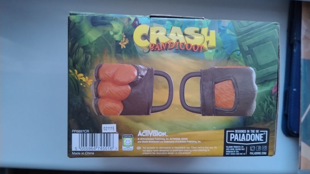 Kubek Crash Badicoot nowy