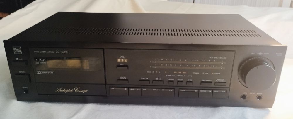 Stereo Cassete Deck Dual CC5050 - 3 Cabeças