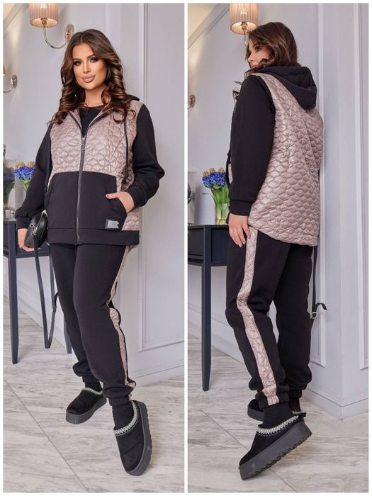 Женский спортивный костюм на флисе 44-52 р.