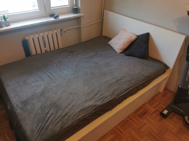 Ikea łóżko malm z materacem