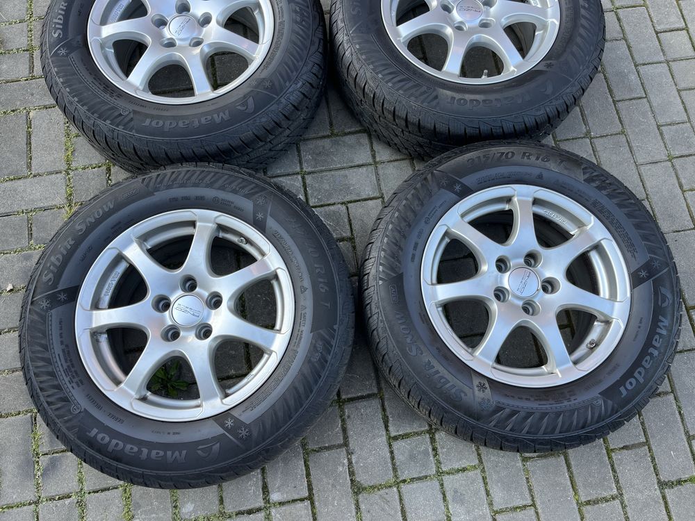 Koła felgi anzio 16 5x114,3 opony 215/70/16 nissan honda