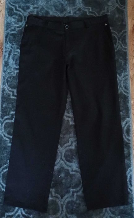 Czarne Spodnie Garniturowe JAK NOWE
