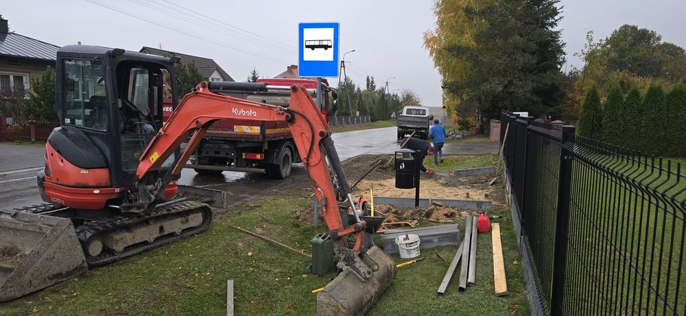 Usługi minikoparka | miniładowarka