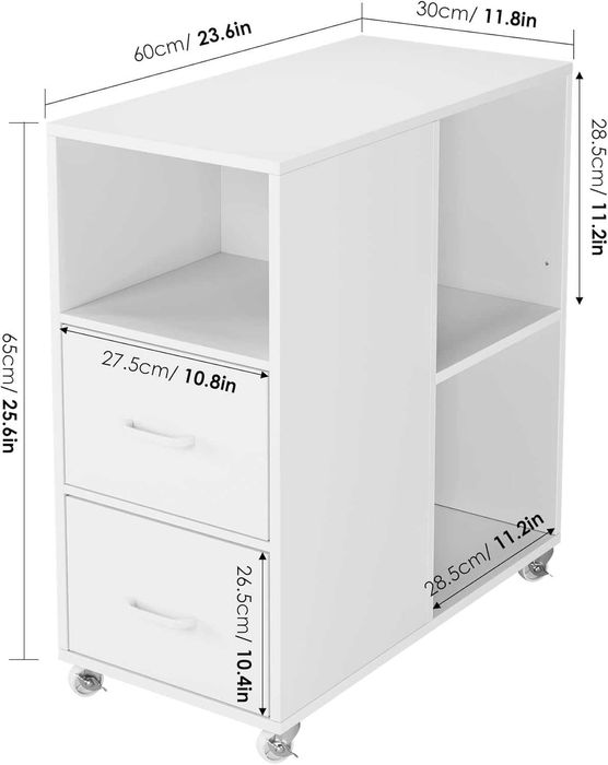 Nowa szafka na kółkach / szafa mobilna / kontener na dokumenty !W137!