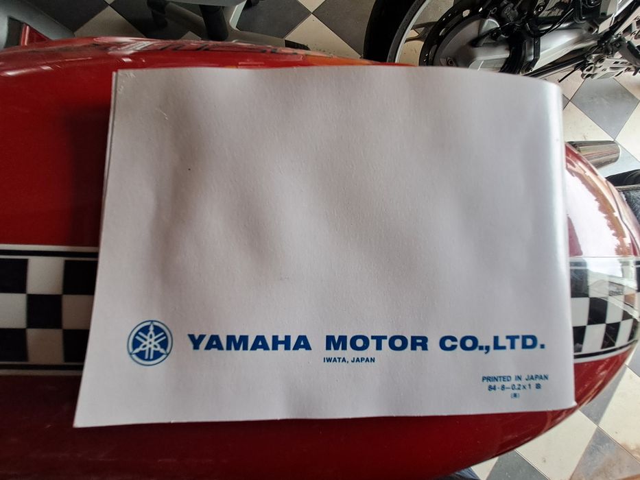Manual de instruções Yamaha RZ50