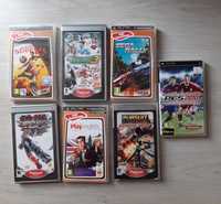 7 Jogos psp com manual instruções