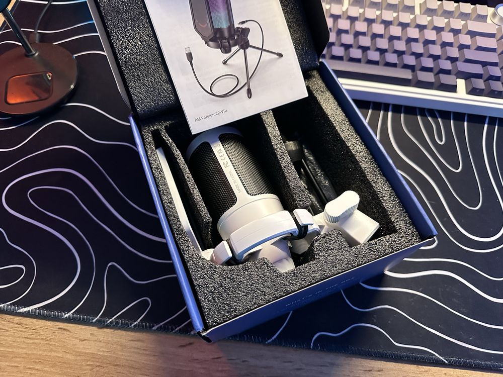 Микрофон Fifine A6V White (Белый)