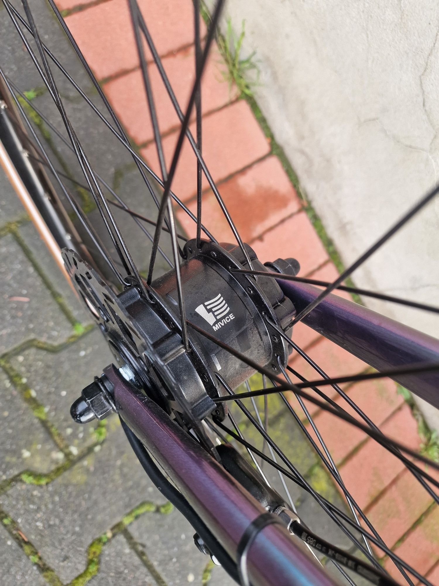 Rower elektryczny Gravel Powystawowy