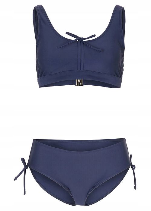 BPC bikini bustier i figi granatowe r.42