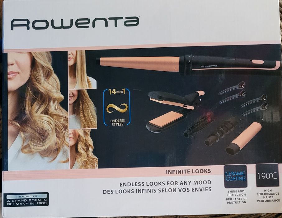 Enrolador E alisador de cabelo