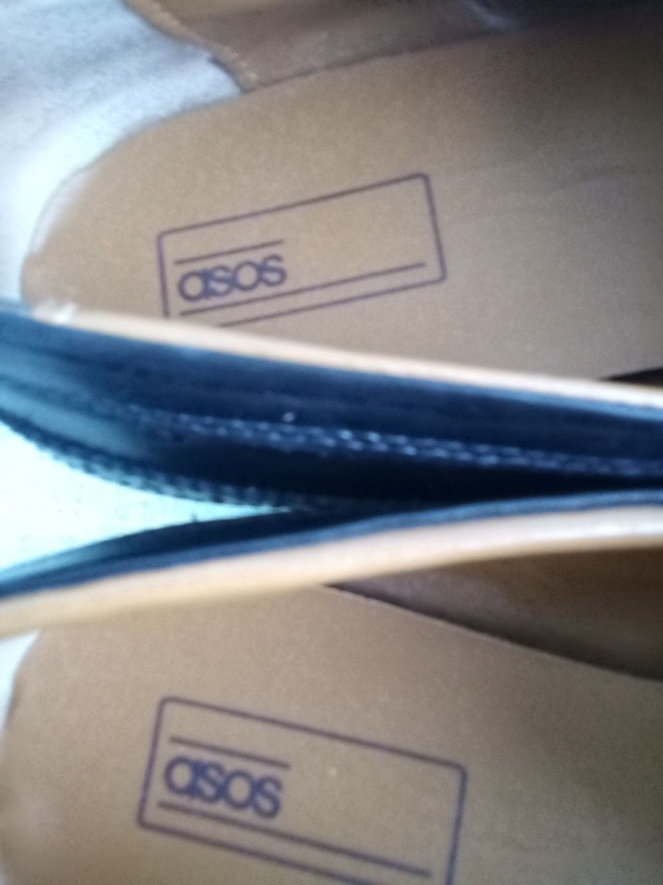 Мужские кожаные отличные туфли лоферы бренда ASOS