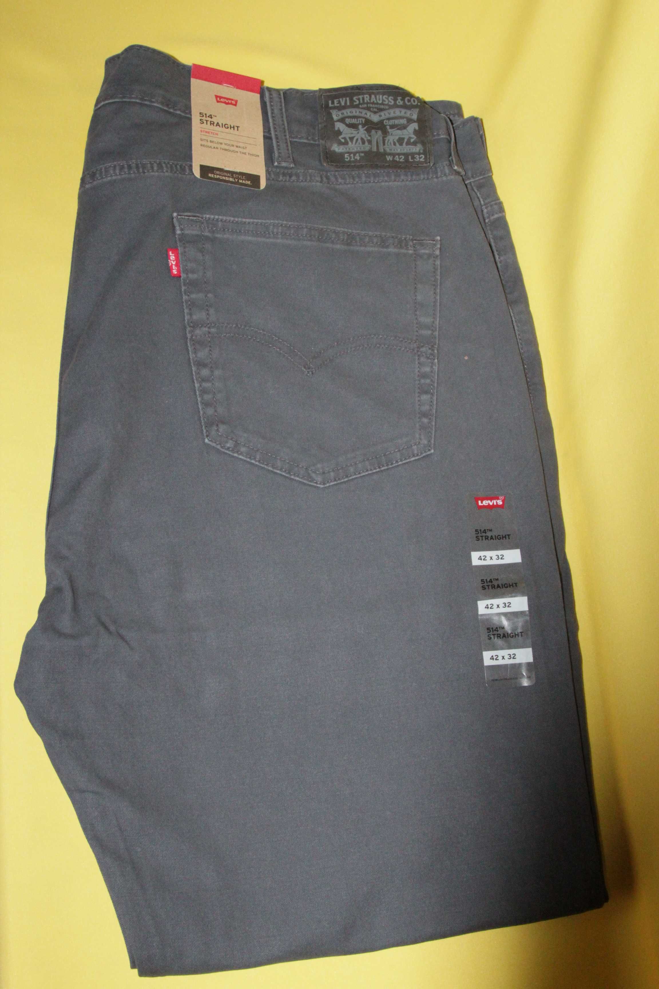Джинсы мужские Levi´s 514, размер W 42 L 32