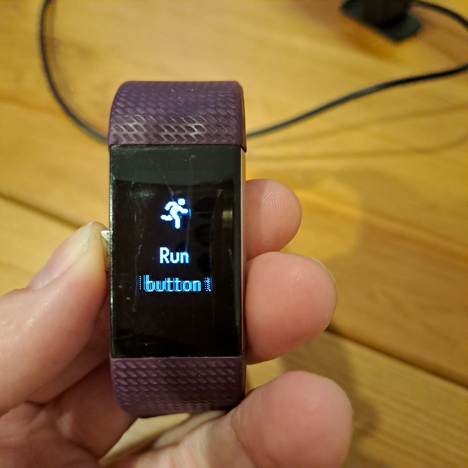 Opaska Fitbit Charge 2, sprawna, 2 paski