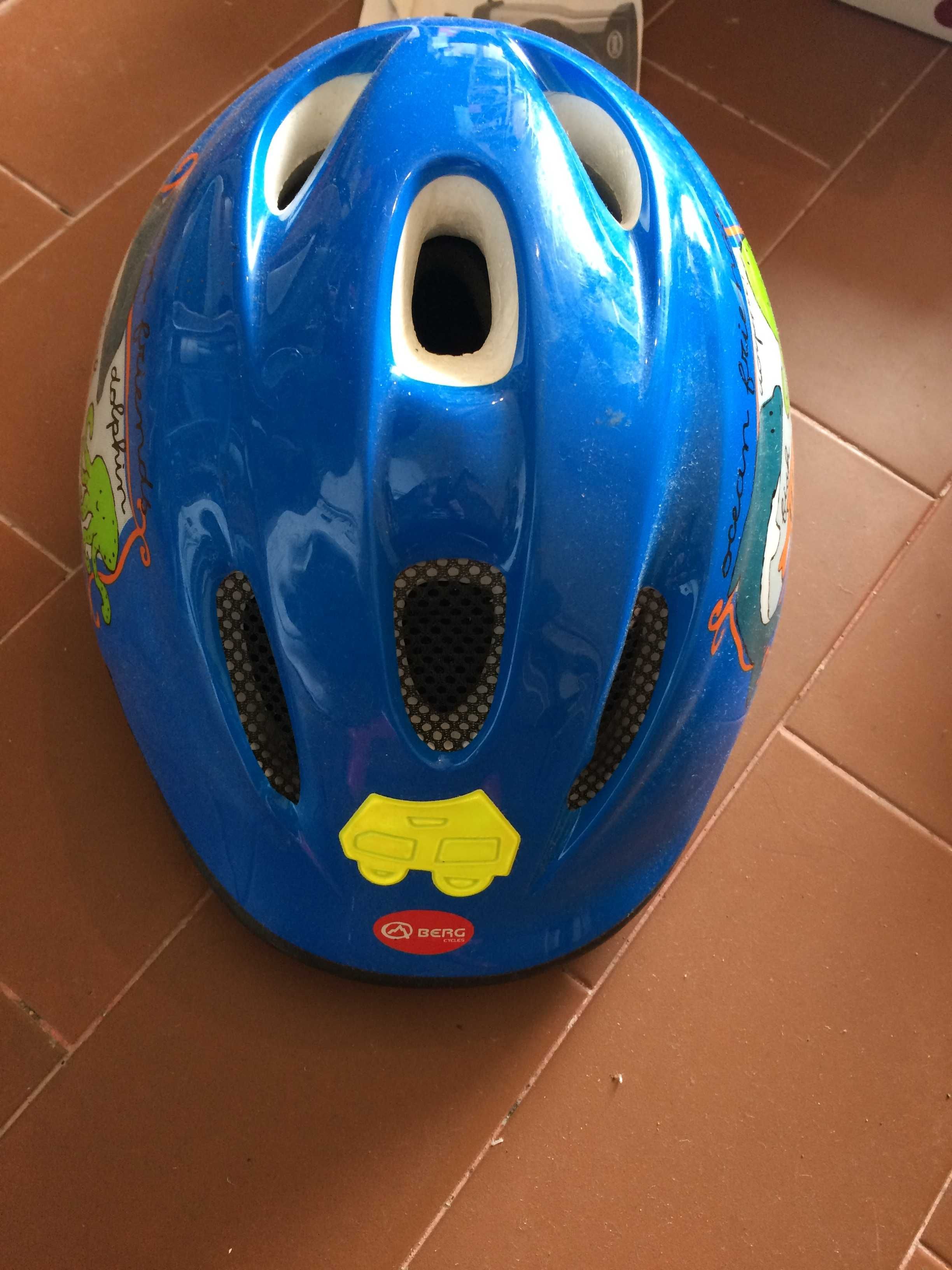 Capacete Protetor para Criança – Como Novo