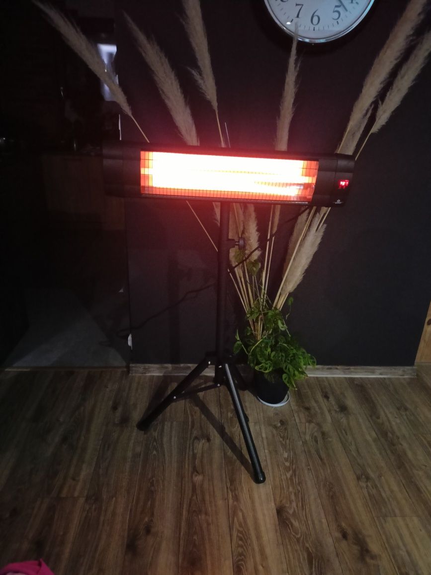 Promiennik podczerwieni, ogrzewanie na taras balkon 2500w lakierniczy