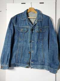 Niebieska jeansowa kurtka L kurtka unisex dżinsowa katana L