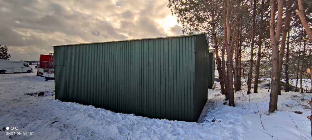 Garaż Blaszany - MAGAZYN - Garaże Blaszane - Wiata - Hala  - ESSTAL*