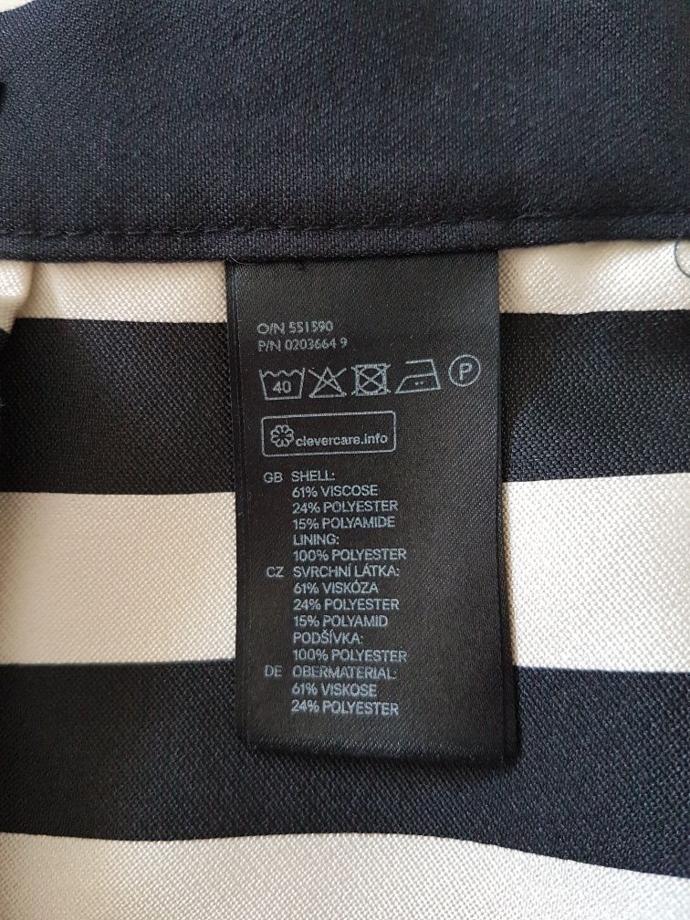 H&M spódnica z kieszeniami, prawie nowa!