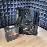 Комплект Ryzen 5800X, Asus Tuf X470 материнська плата
