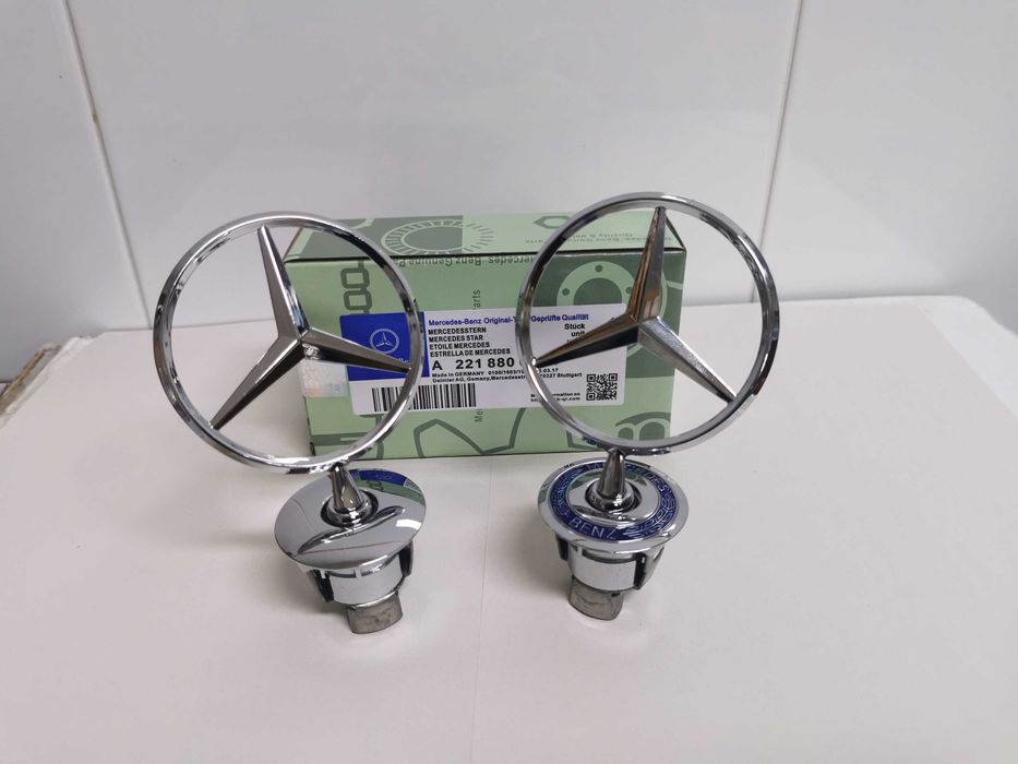 Emblema/ Símbolo/ Estrela capô Mercedes W202/W203/W204/ Etc ( NOVOS )