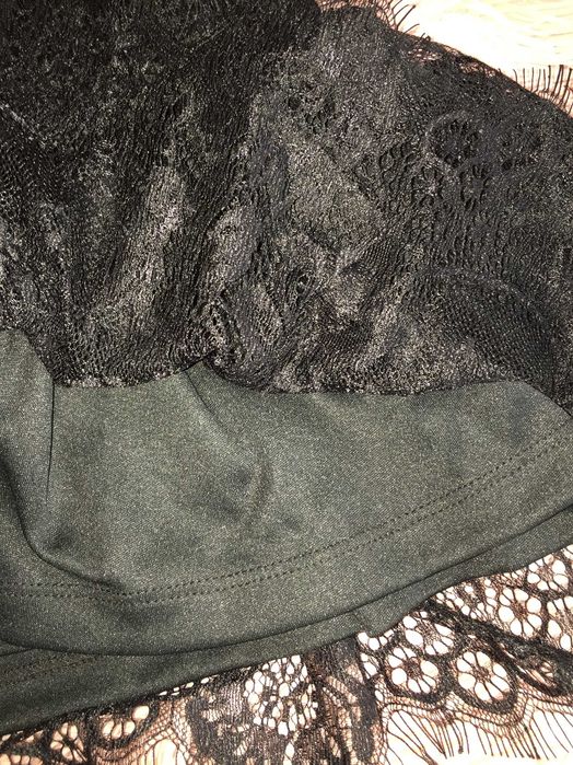 Elegancka bluzka z koronką r. S