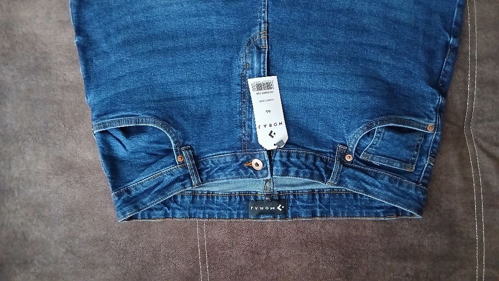 Polskie Spodnie jeansowe mom fit MORAJ