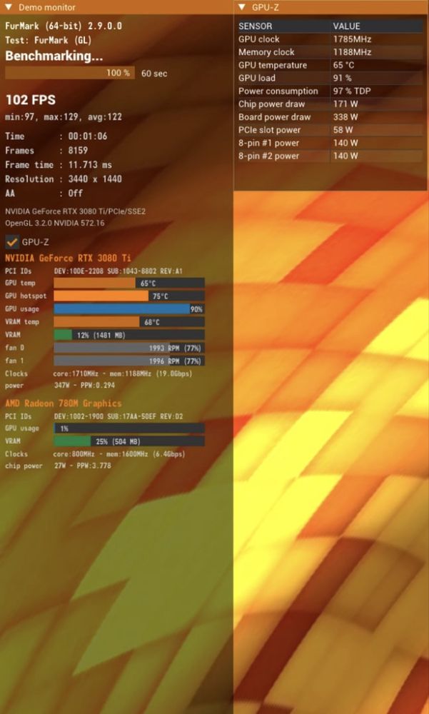 Asus RTX 3080 Ti 12GB Tuf Gaming Copper mod