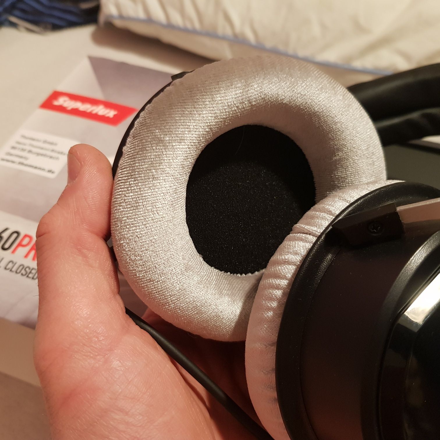 Superlux HD660 Pro Słuchawki przewodowe nauszne Beyerdynamic dt