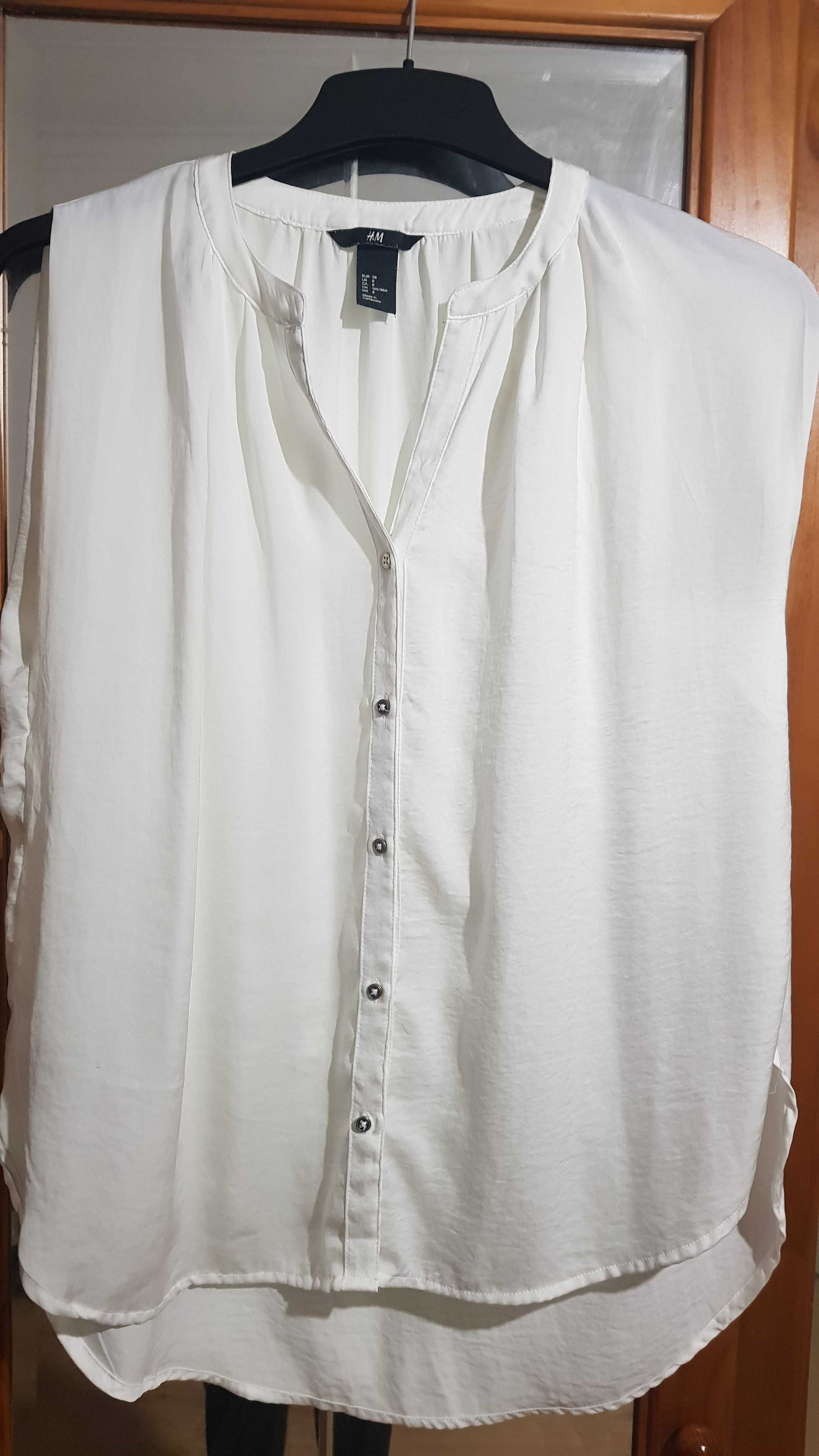 Camiseiro branco de senhora H&M tamanho 42