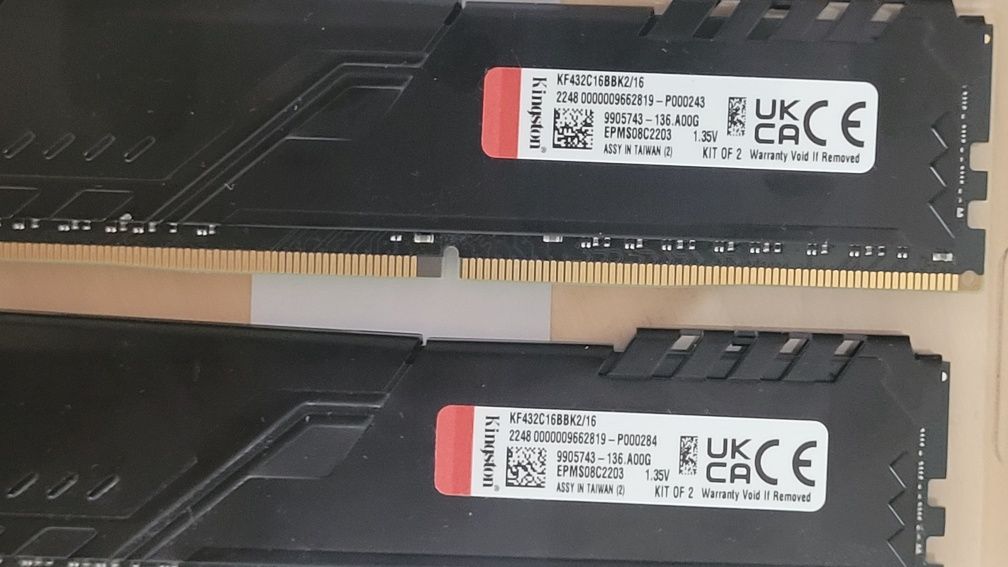 Pamiec RAM Kingston Fury Beast DDR4 2x8GB, 16GB