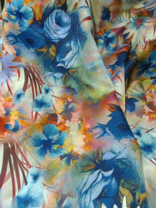 ткани стрейч смесовка