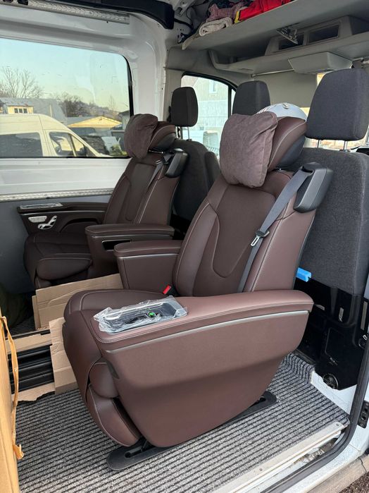 Нові сидіння салон сиденья Mercedes V-klasa W447 Віто Vito Nappa VIP
