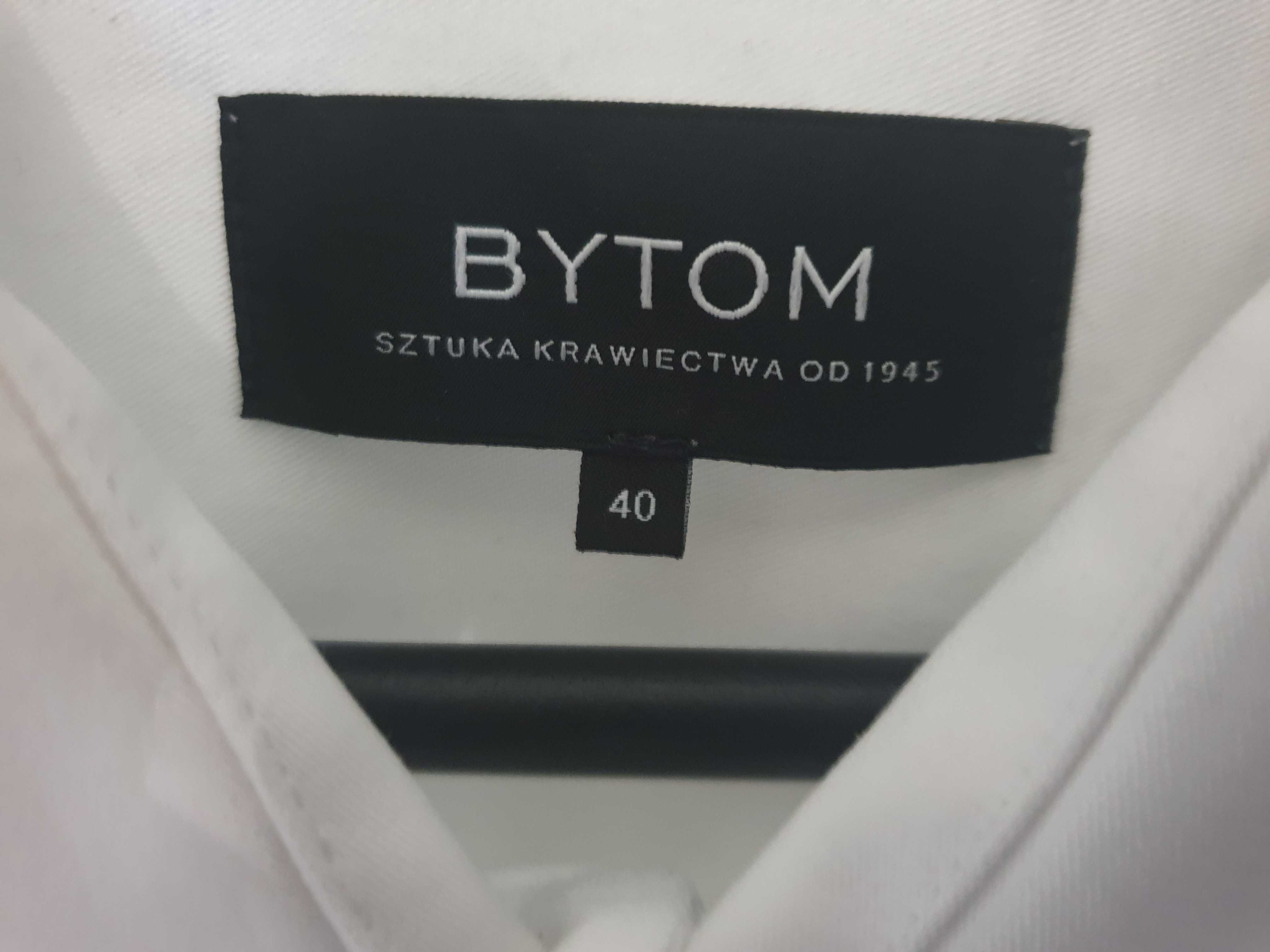Koszula Bytom, biała, męska, 176/182 rozmiar 40