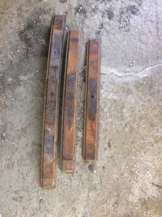 Задні листи ресори маз