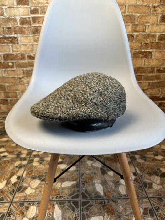 Шерстяная кепка жиганка Harris Tweed мужская (оригинал)