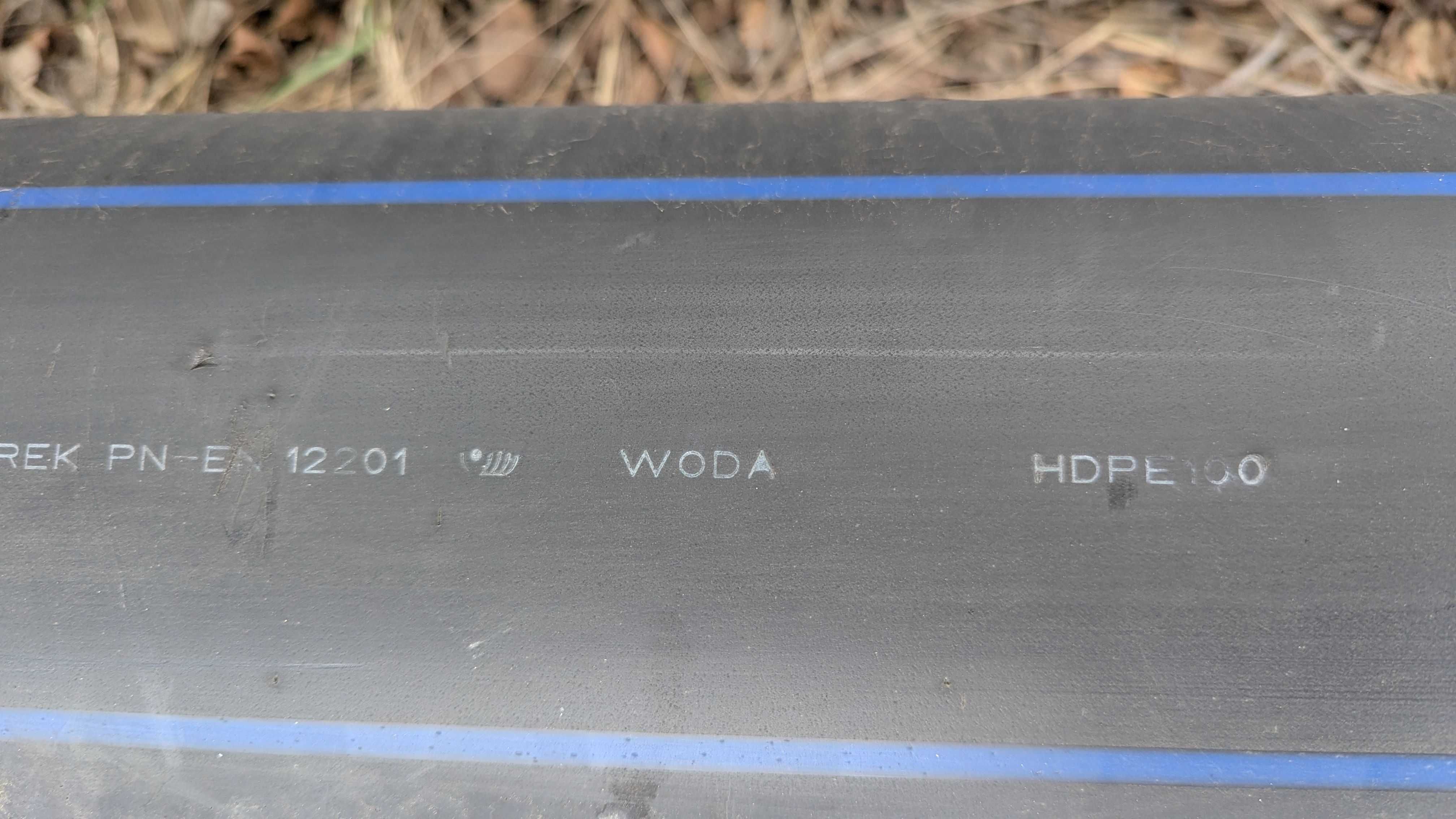 Rura wodociągowa 180x16,4 mm HDPE100 PN16 SDR11 czarna