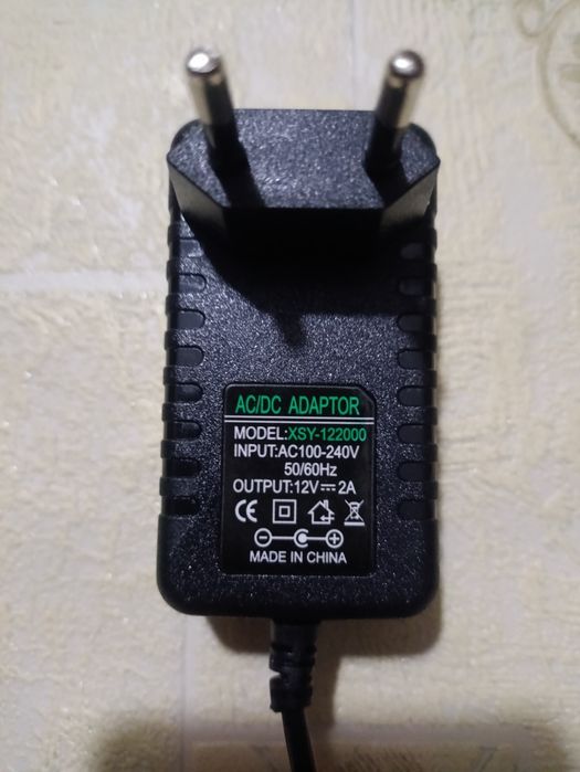 Блок питания 12V/2A - для зарядного устр. Liitokala Lii-500
Адаптер по