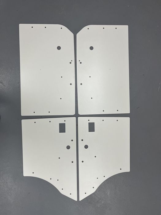 Boczki drzwi Wartburg 353, tapicerka, wnętrze