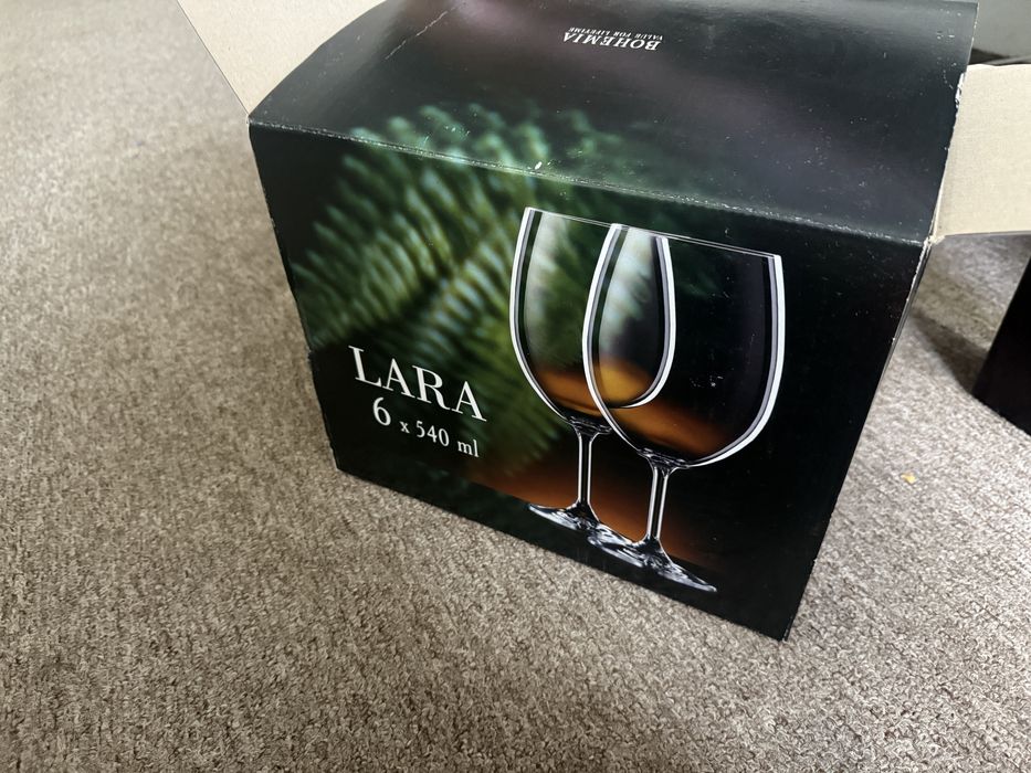 Набор бокалов для вина 6шт 540мл ЧЕХІЯ новие