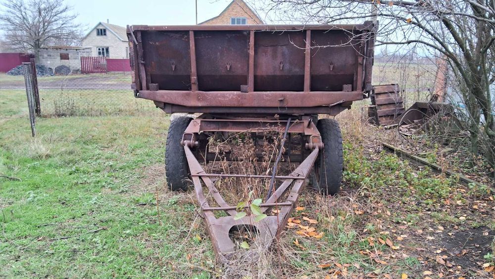 Причеп самоскидний