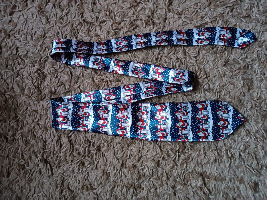 Krawat świąteczny grający Collezione Roberto