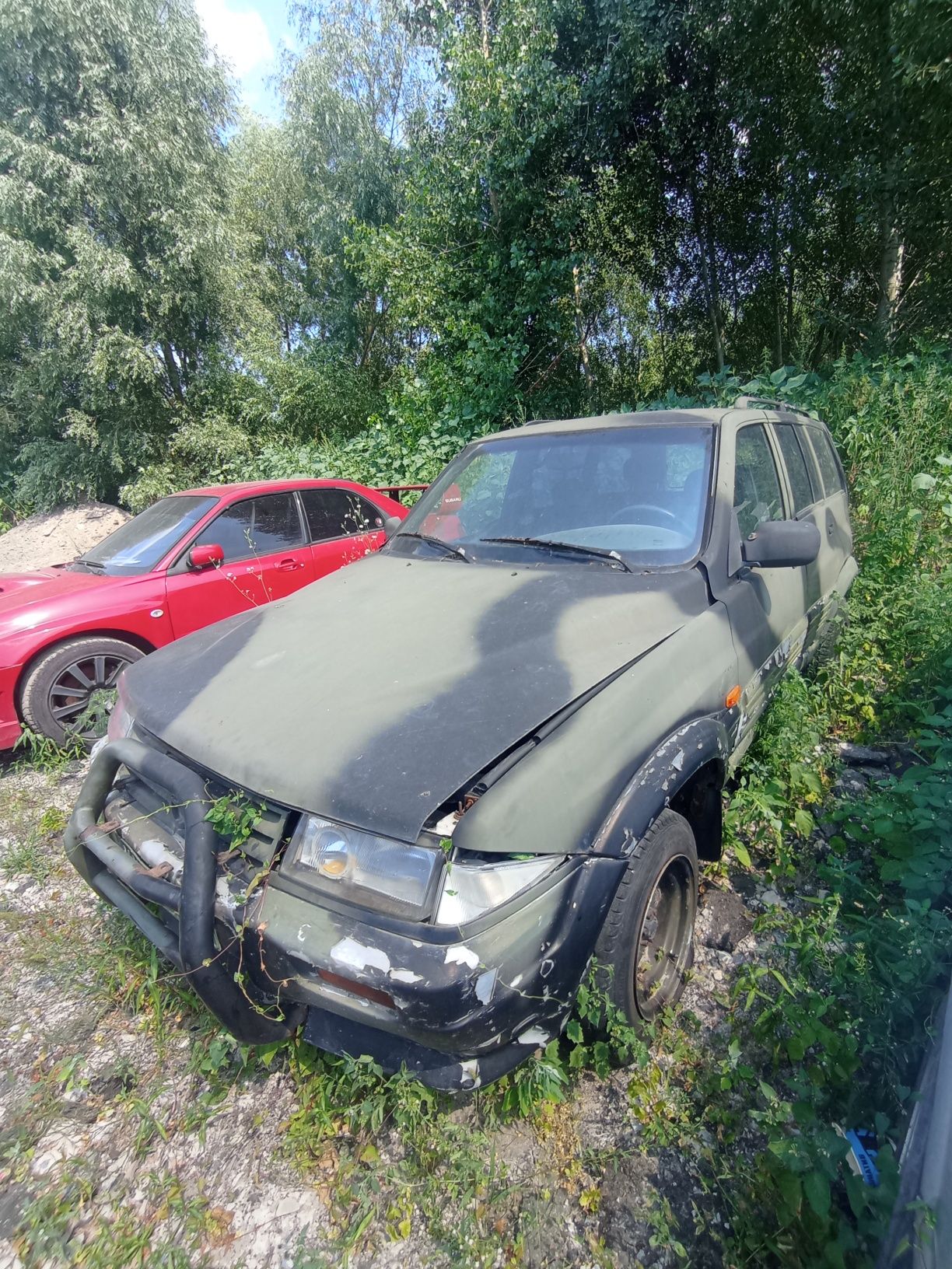 SsangYong Daewoo Musso разборка