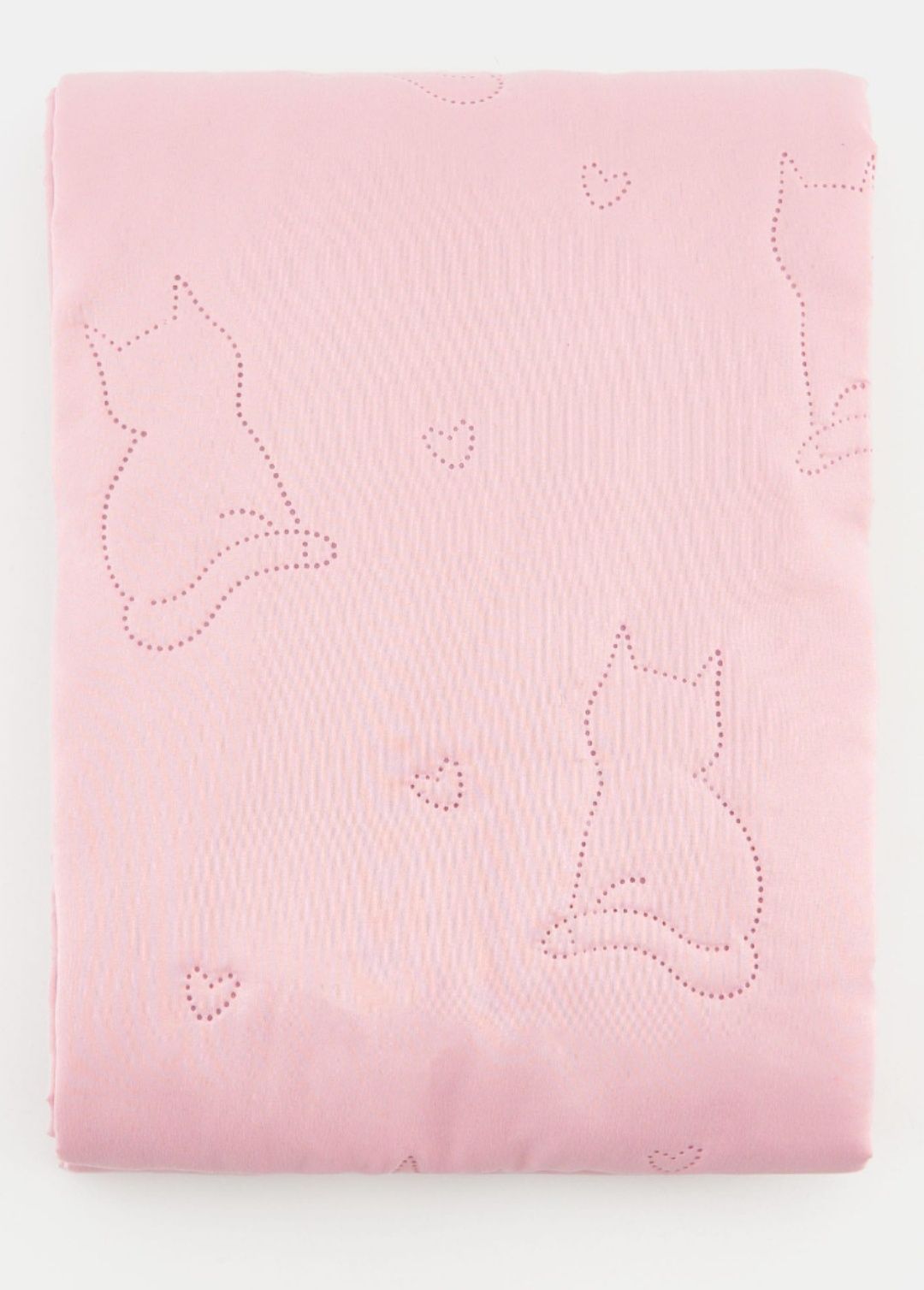 Narzuta różowa w koty dziecięca sinsay